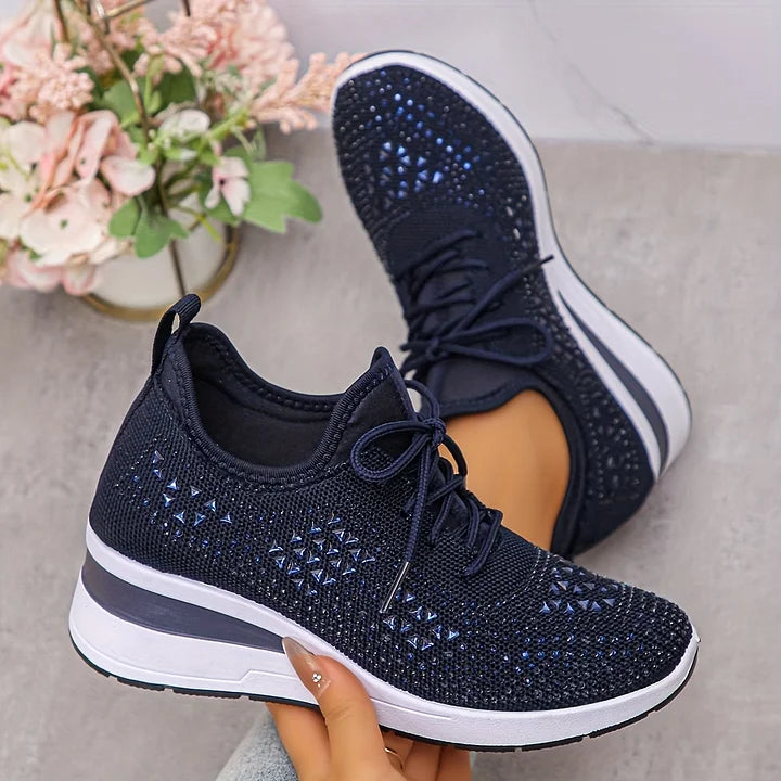 Savnmote™ | Orthopediske sko med glitrende strass