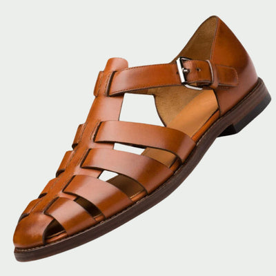 Savnmote™ | Premium kunstlær sandaler for menn