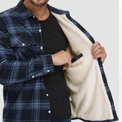 Savnmote™ | Fleece Shirt Jacket