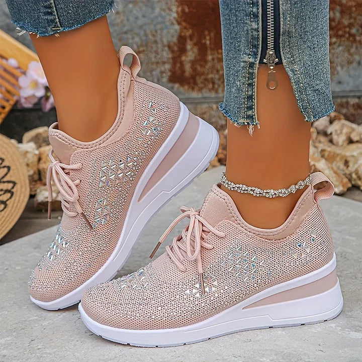 Savnmote™ | Orthopediske sko med glitrende strass