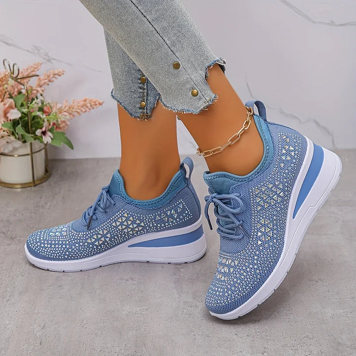 Savnmote™ | Orthopediske sko med glitrende strass