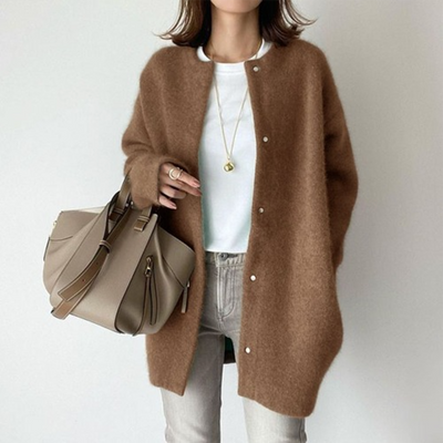 Savnmote™ | Elegant Cardigan med Klassisk Design