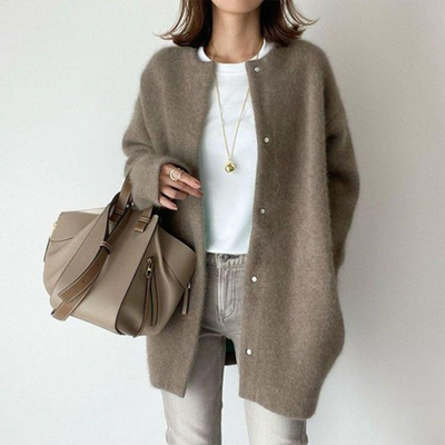 Savnmote™ | Elegant Cardigan med Klassisk Design
