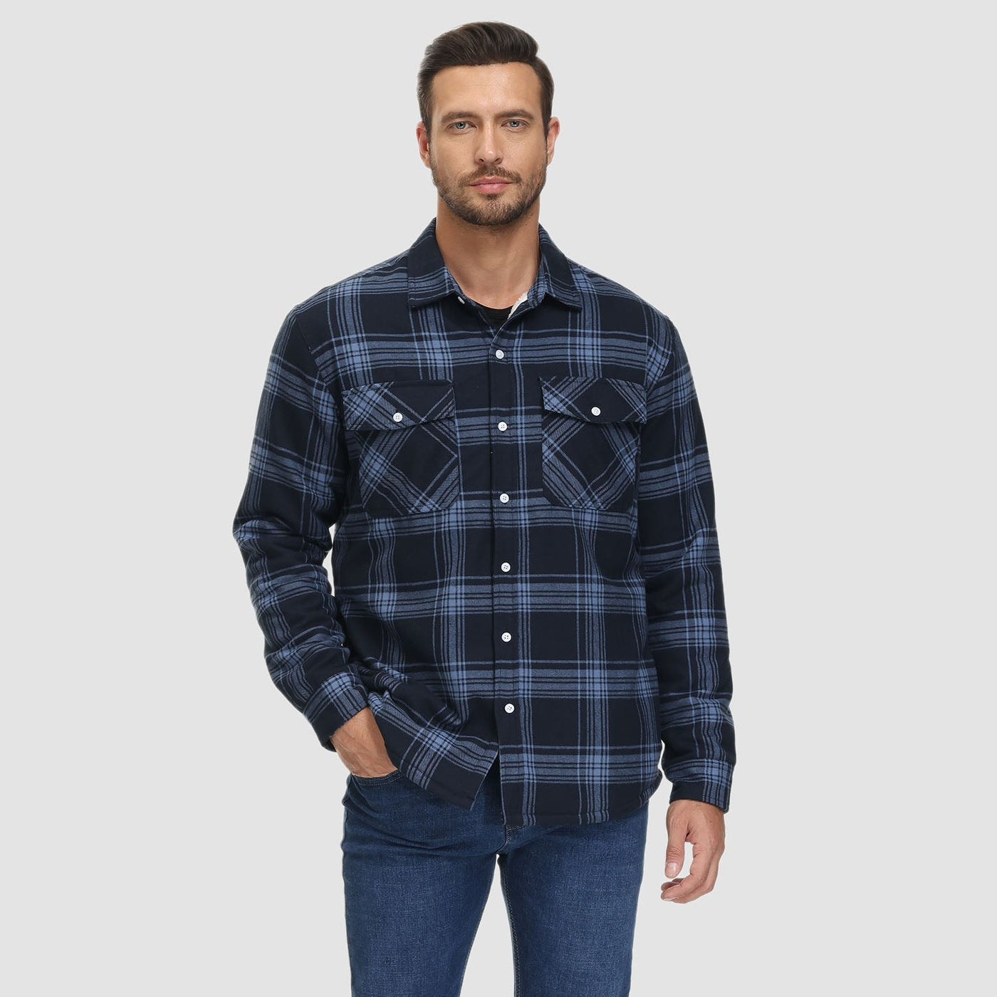 Savnmote™ | Fleece Shirt Jacket