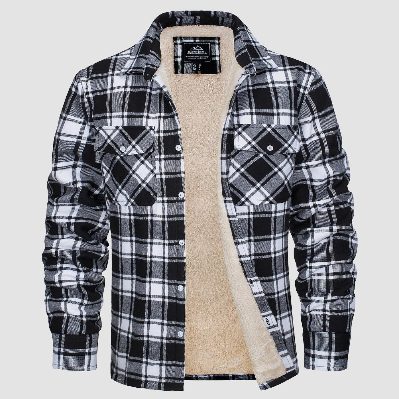 Savnmote™ | Fleece Shirt Jacket