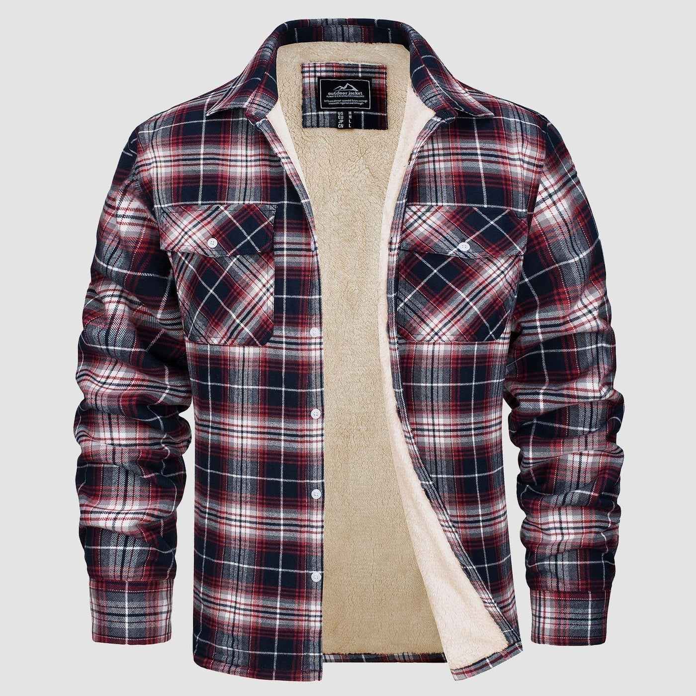 Savnmote™ | Fleece Shirt Jacket