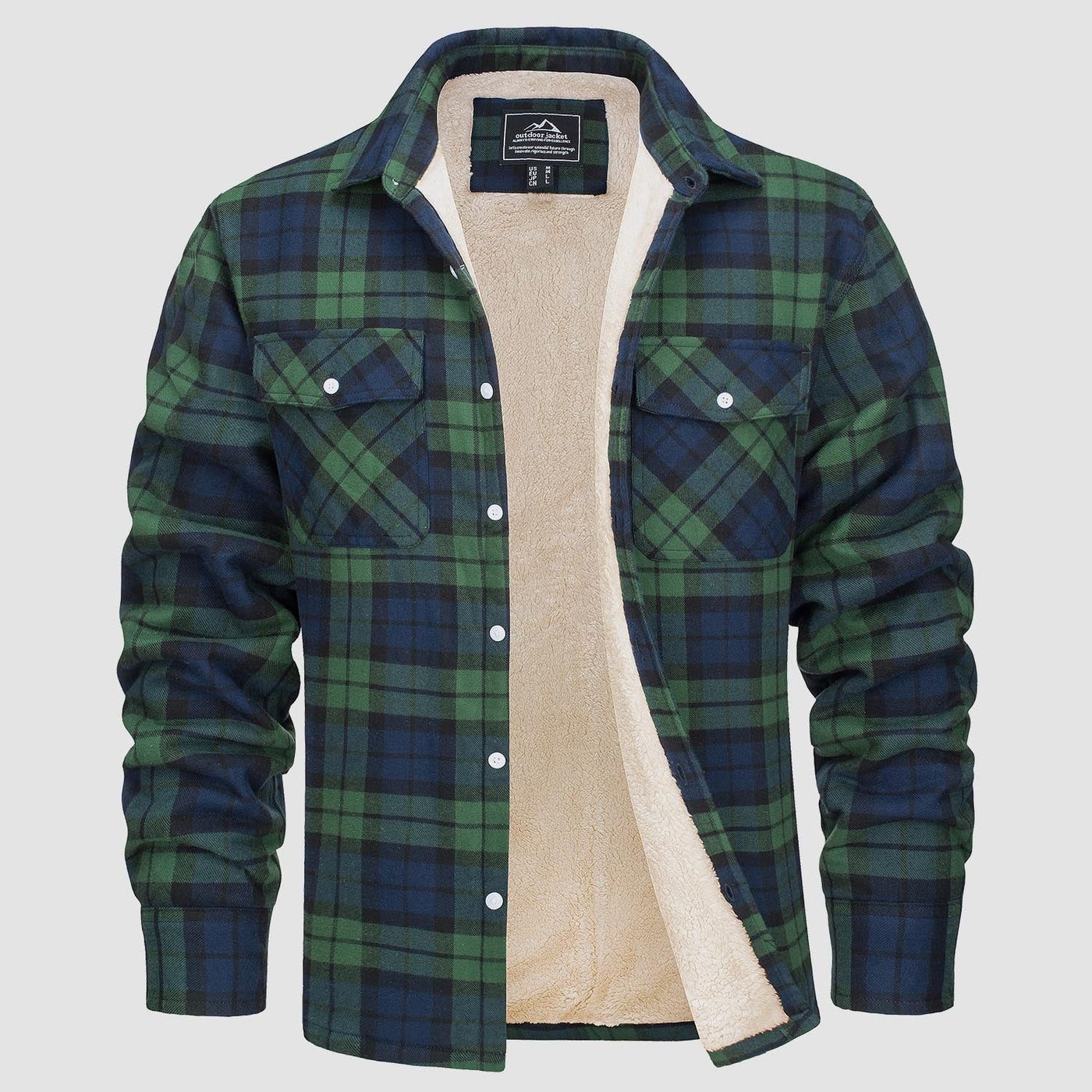 Savnmote™ | Fleece Shirt Jacket