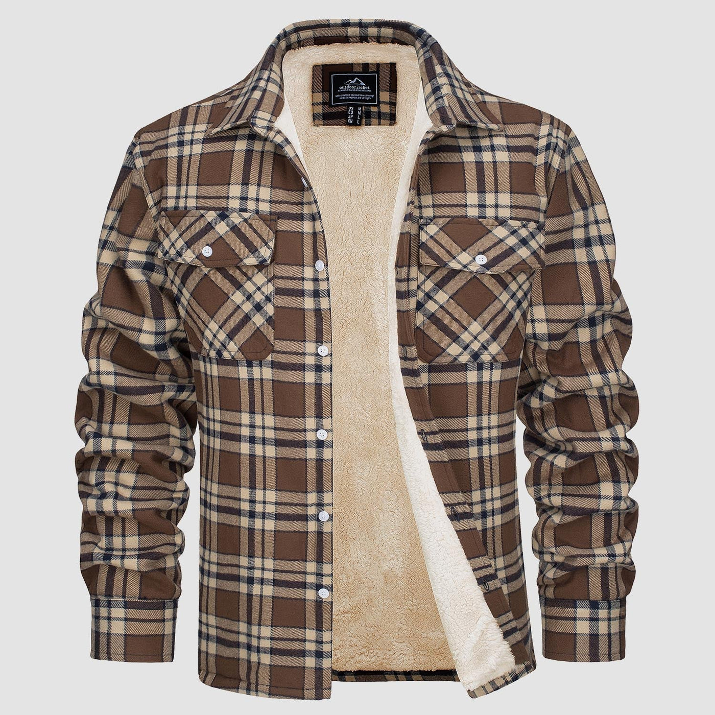 Savnmote™ | Fleece Shirt Jacket