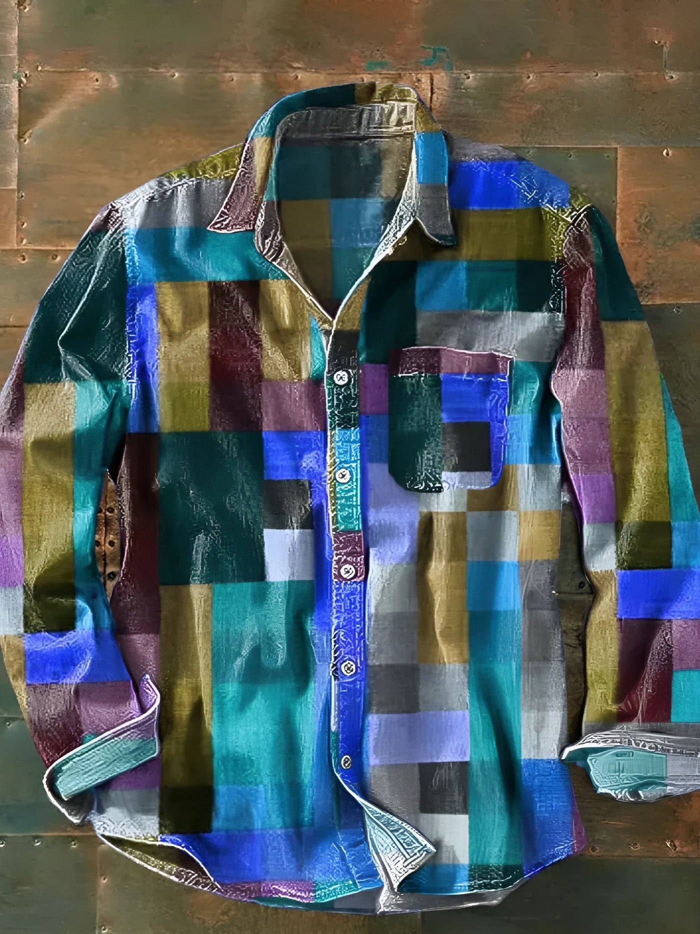 Savnmote™ | Elegante skjorte med praktisk lomme