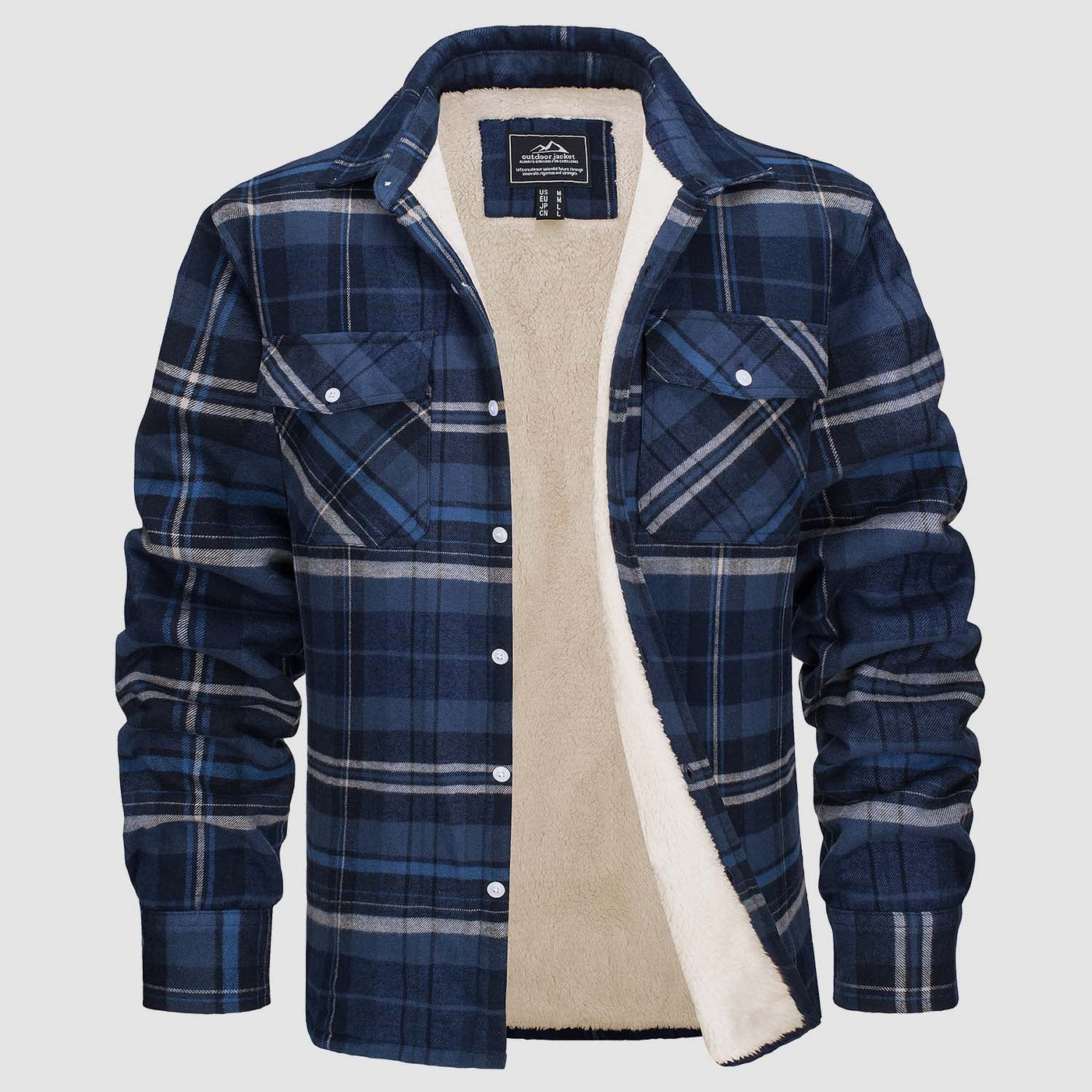 Savnmote™ | Fleece Shirt Jacket