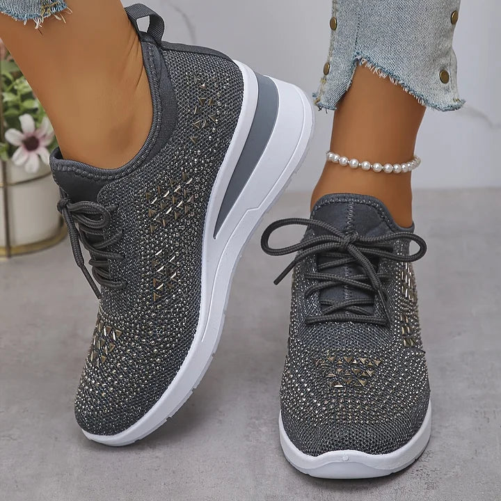 Savnmote™ | Orthopediske sko med glitrende strass