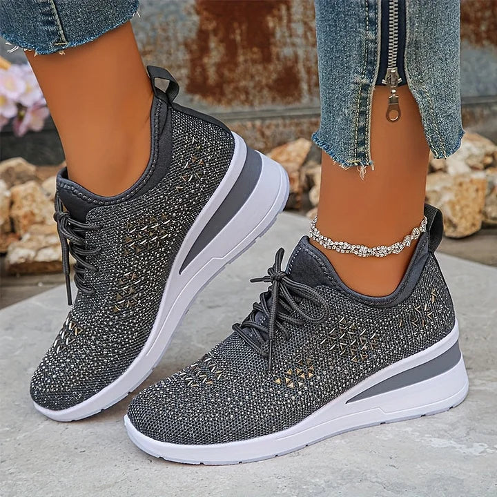 Savnmote™ | Orthopediske sko med glitrende strass