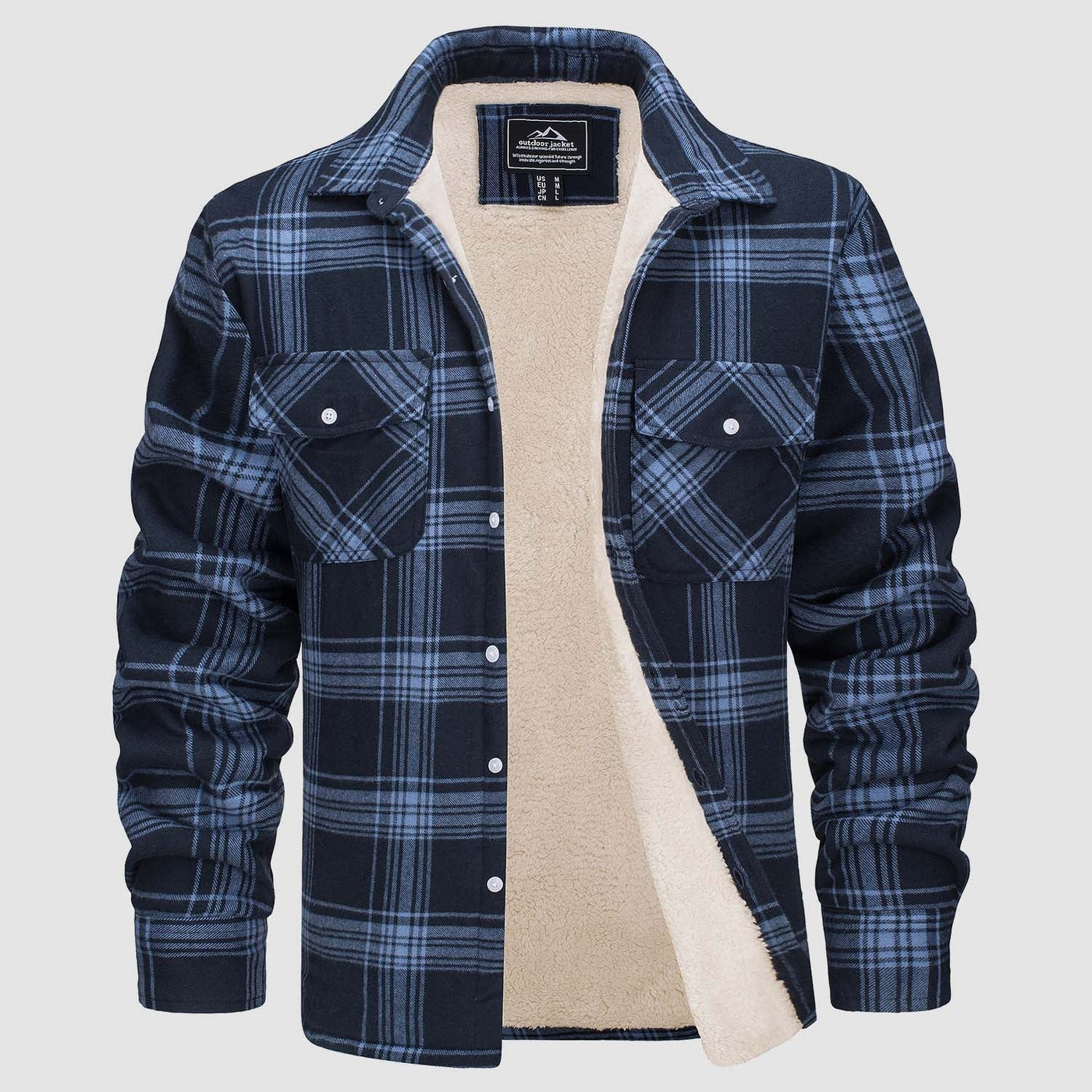 Savnmote™ | Fleece Shirt Jacket