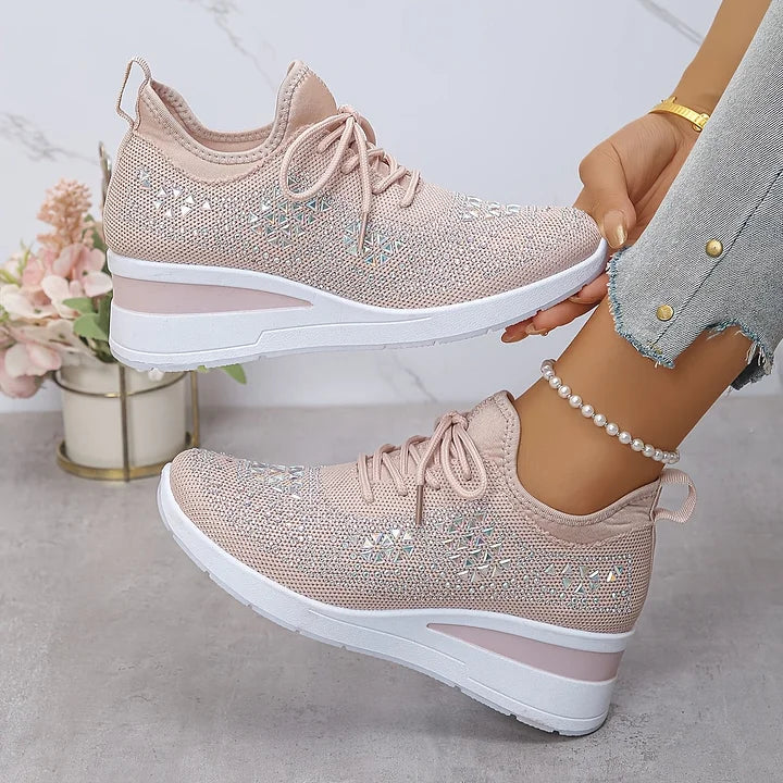 Savnmote™ | Orthopediske sko med glitrende strass