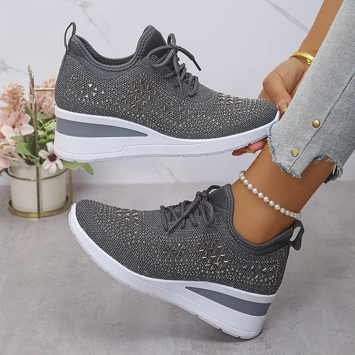 Savnmote™ | Orthopediske sko med glitrende strass